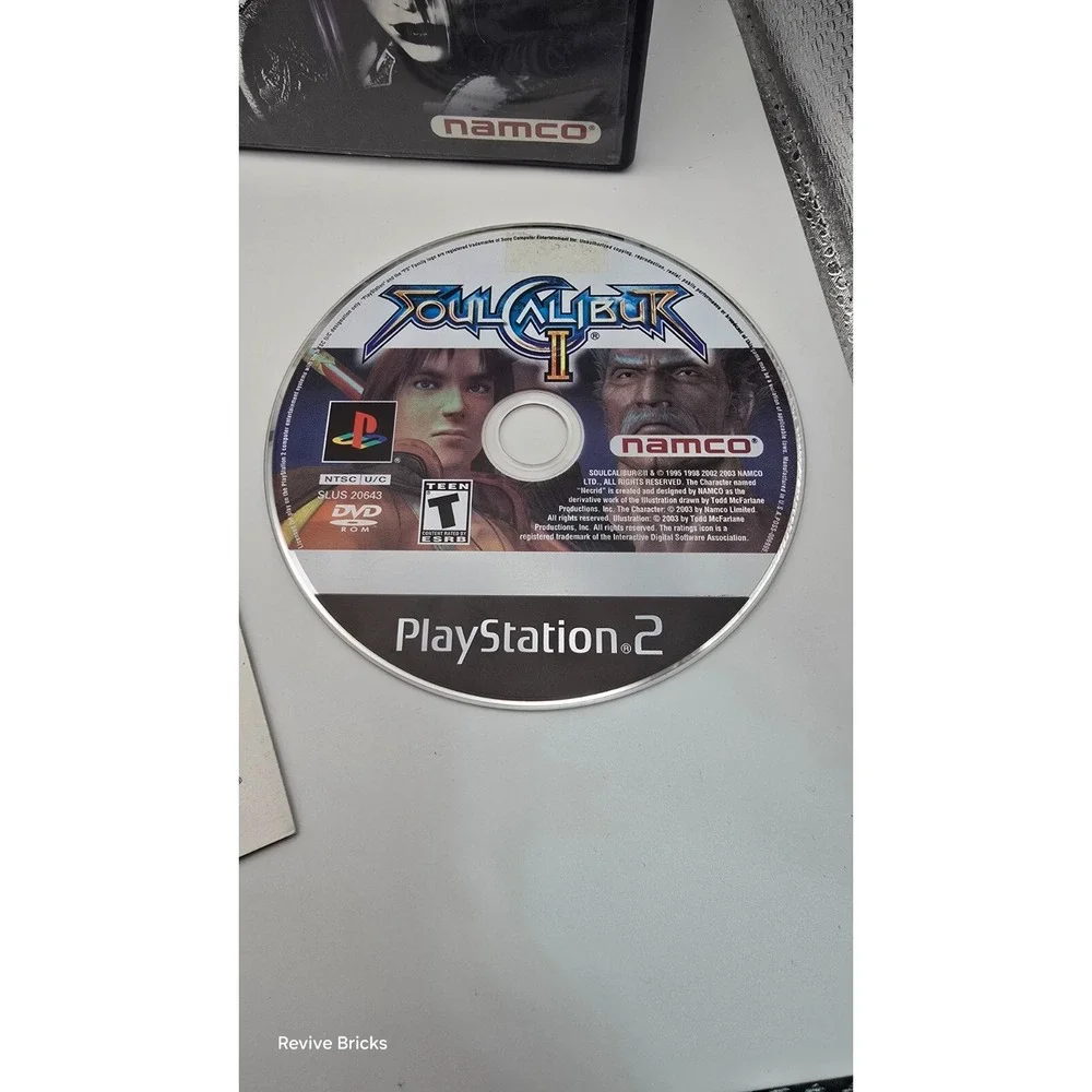 Soul Calibur II (Sony PlayStation 2 PS2, 2003) CIB Complete Tested Working Great
